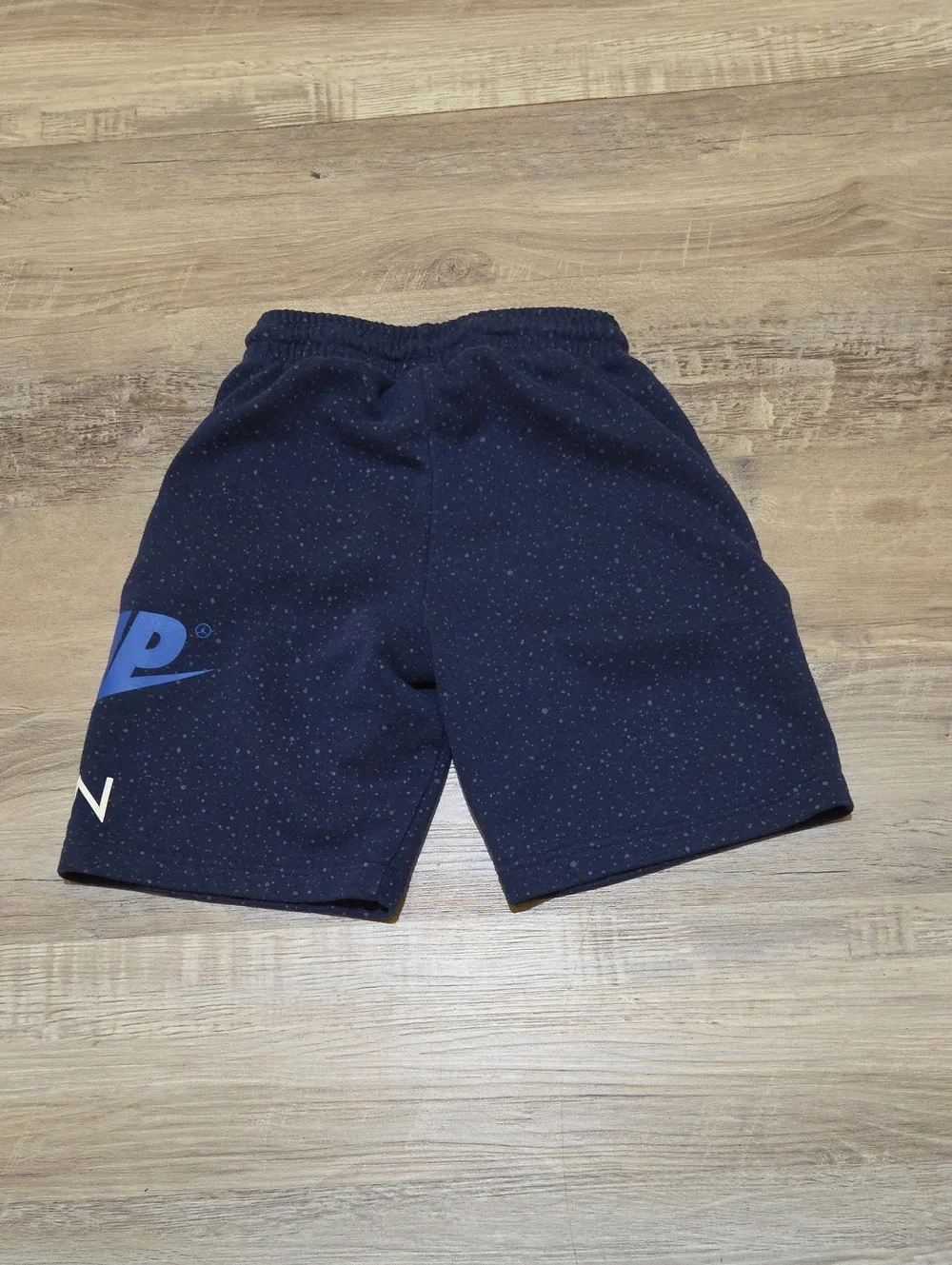 Nike Air Jordan Navy Blue Speckled Sweat Shorts Boys Size Small